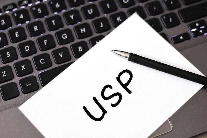 USP inscription unique selling proposition